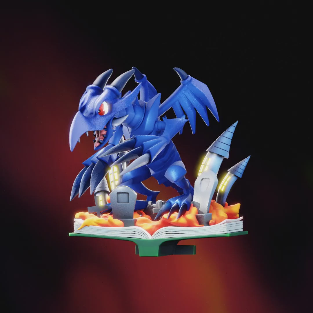 Red-Eyes Toon Dragon - STL Download